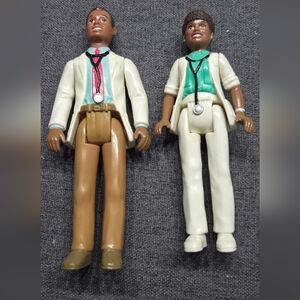 Healthcare Heroes Action Figures Set - White and Brown